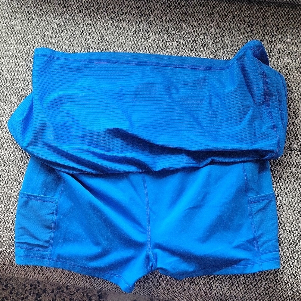 Zella Vibrant Blue Skort - Picture 8 of 10
